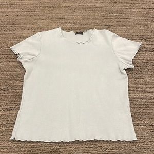 T-Shirt - Brandy Melville, Small, Baby Blue